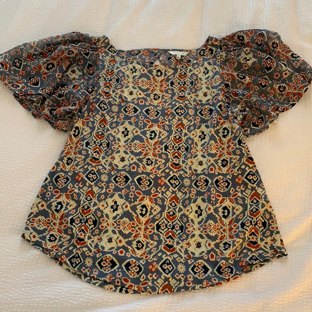 Lucky Brand printed blouse